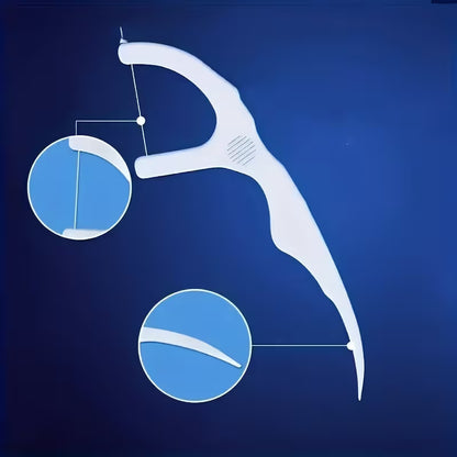 CleanSmile™ – Pack 50 Unidades de Hilo Dental Profesional