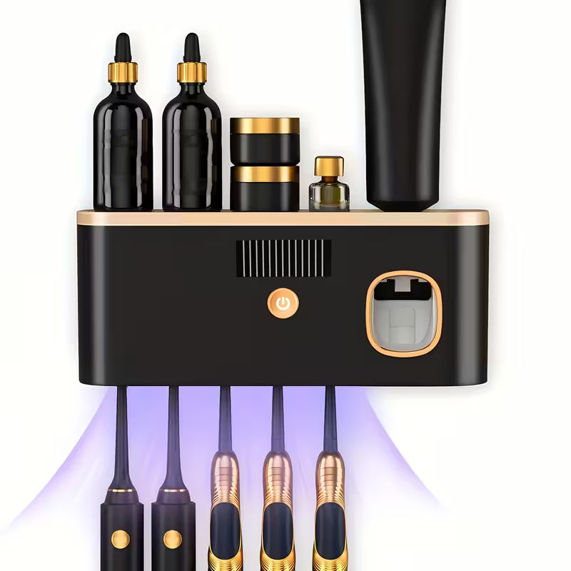 CleanSmile™ – Desinfectador UV con dispensador automático de pasta