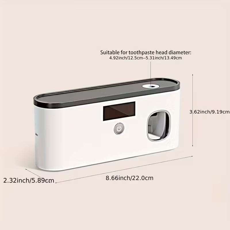 CleanSmile™ – Desinfectador UV con dispensador automático de pasta