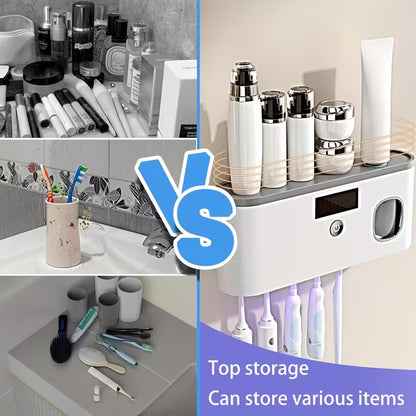 CleanSmile™ – Desinfectador UV con dispensador automático de pasta